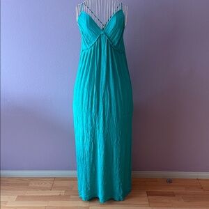 H&M Teal Maxi Dress